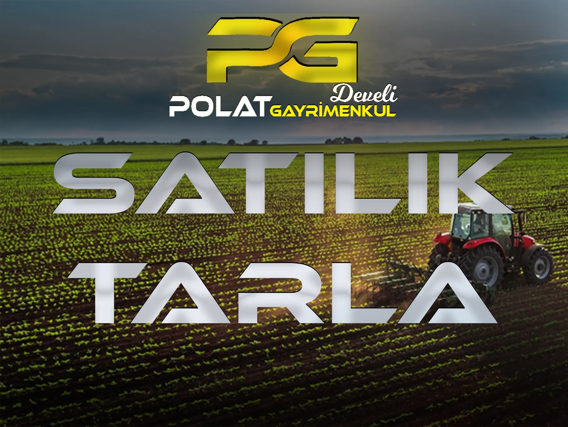 DEVELİ POLAT GAYRİMENKUL-KIZZIK DEVELİ YOLU ARASI 6 PARÇA SATILIK TARLALAR